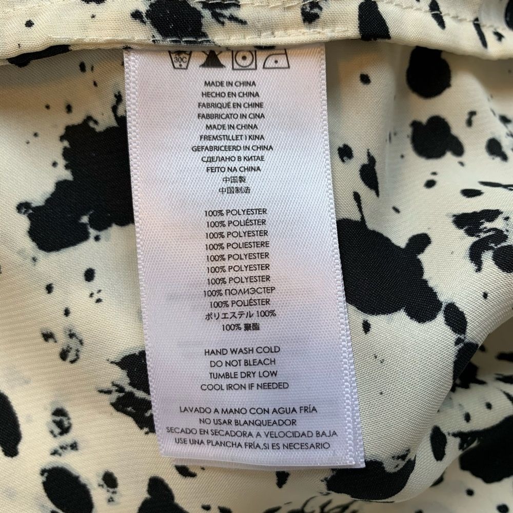 Michael Michael Kors paint splat oversized blouse - Picture 7 of 7